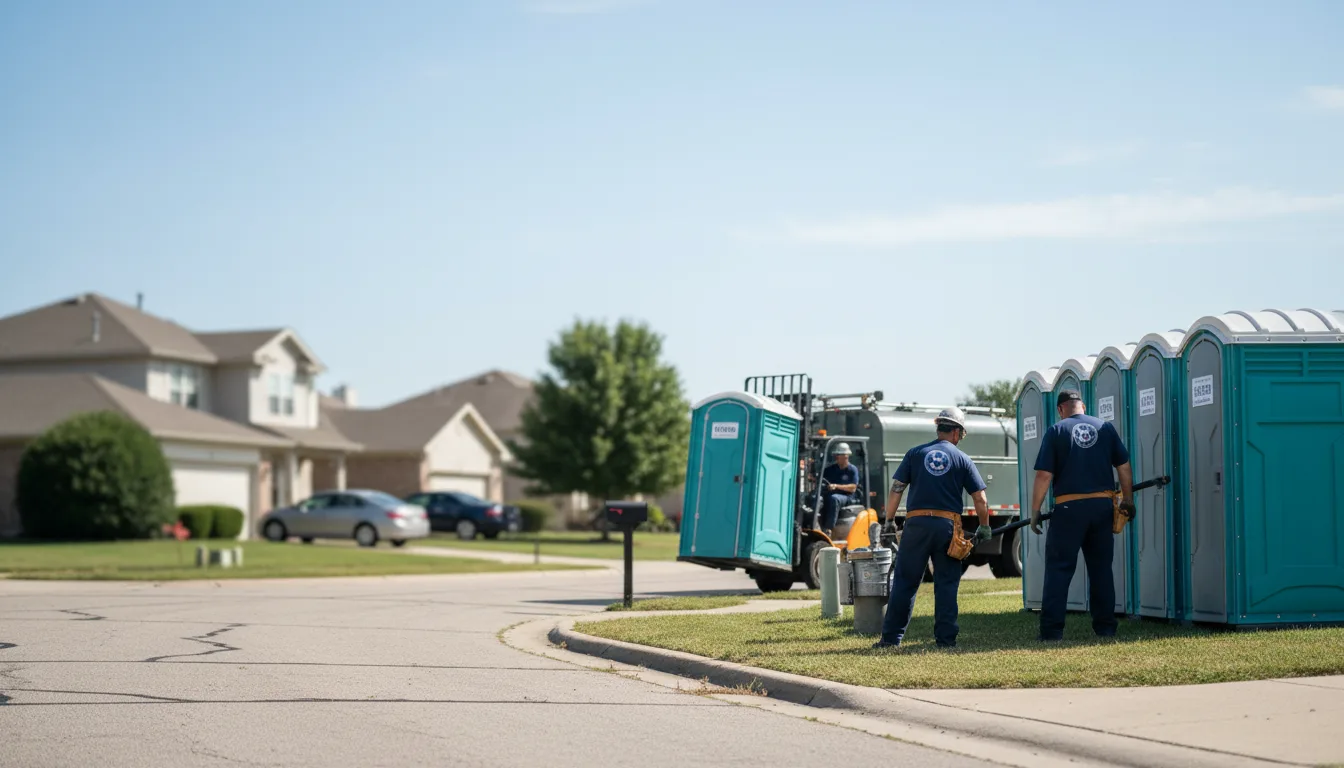Porta Potty Rental in Rowlett, TX near me